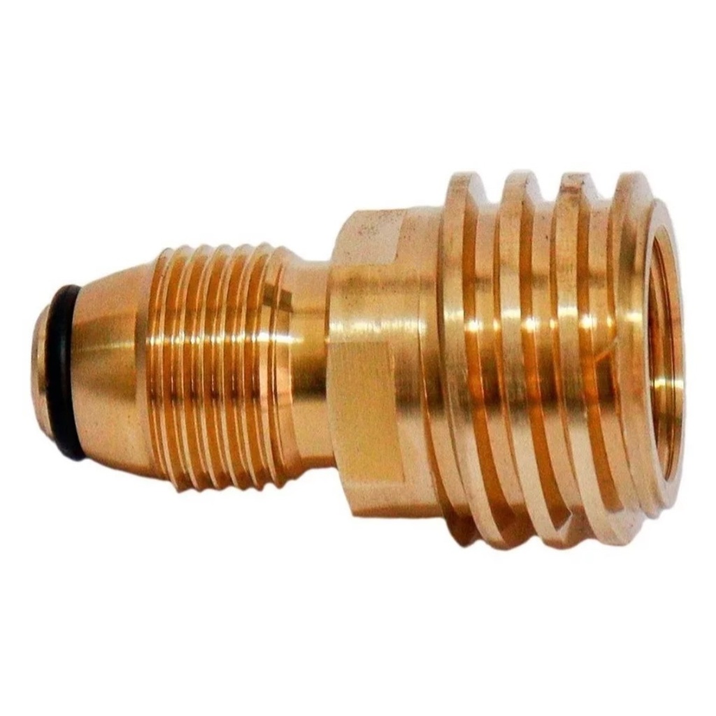 Adaptador De Recarga Tanque Propano, Convierte Válvula Tanque POL LP a QCC1/Type1
