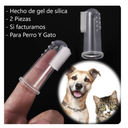 Cepillo Dental Para Perro Y Gato 2 Piezas