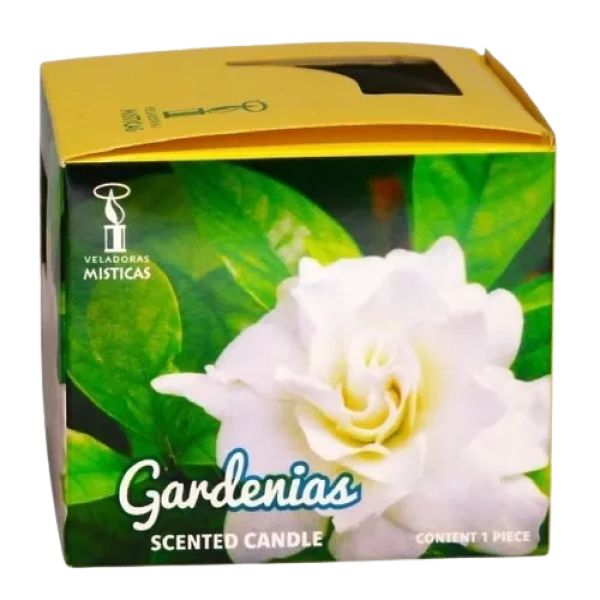 Gardenia Roma Blanca Veladora Mistica 0334