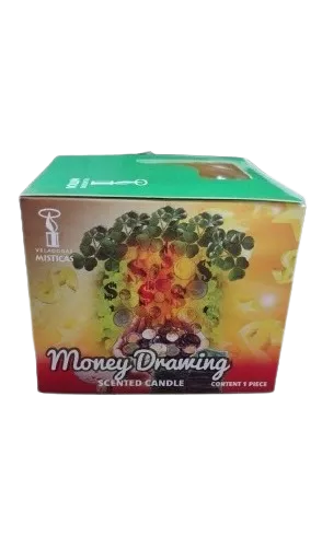 Ven Dinero Roma Amarilla Veladora Mistica 0342