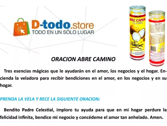 Abre Camino Cocktail Veladora Mistica 2152