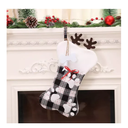 Bota Navideña En Forma De Hueso Para Fiestas De Navidad