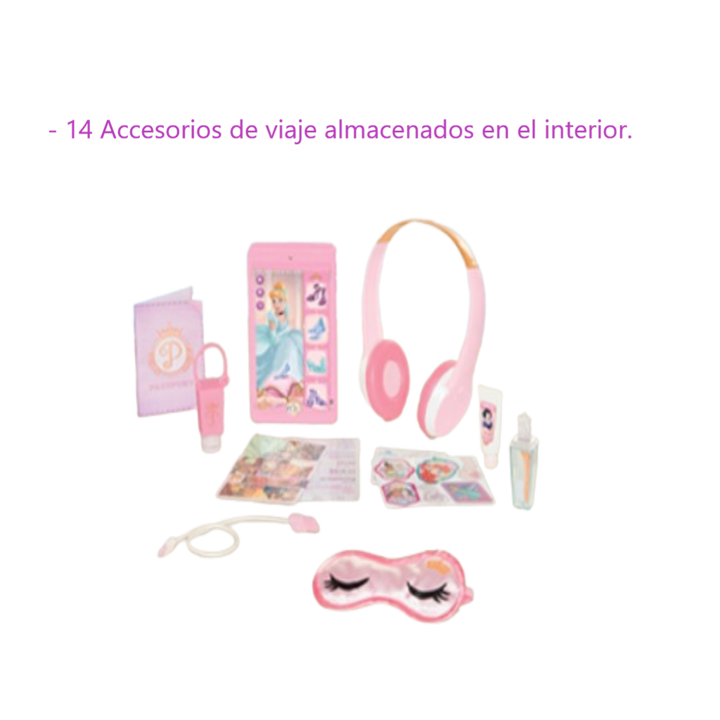 Juego De Veliz De Viaje Disney Princess Style Collection