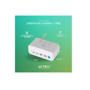 Cargador De Escritorio Acteck Energon Mate Blanco Ce676 Drop