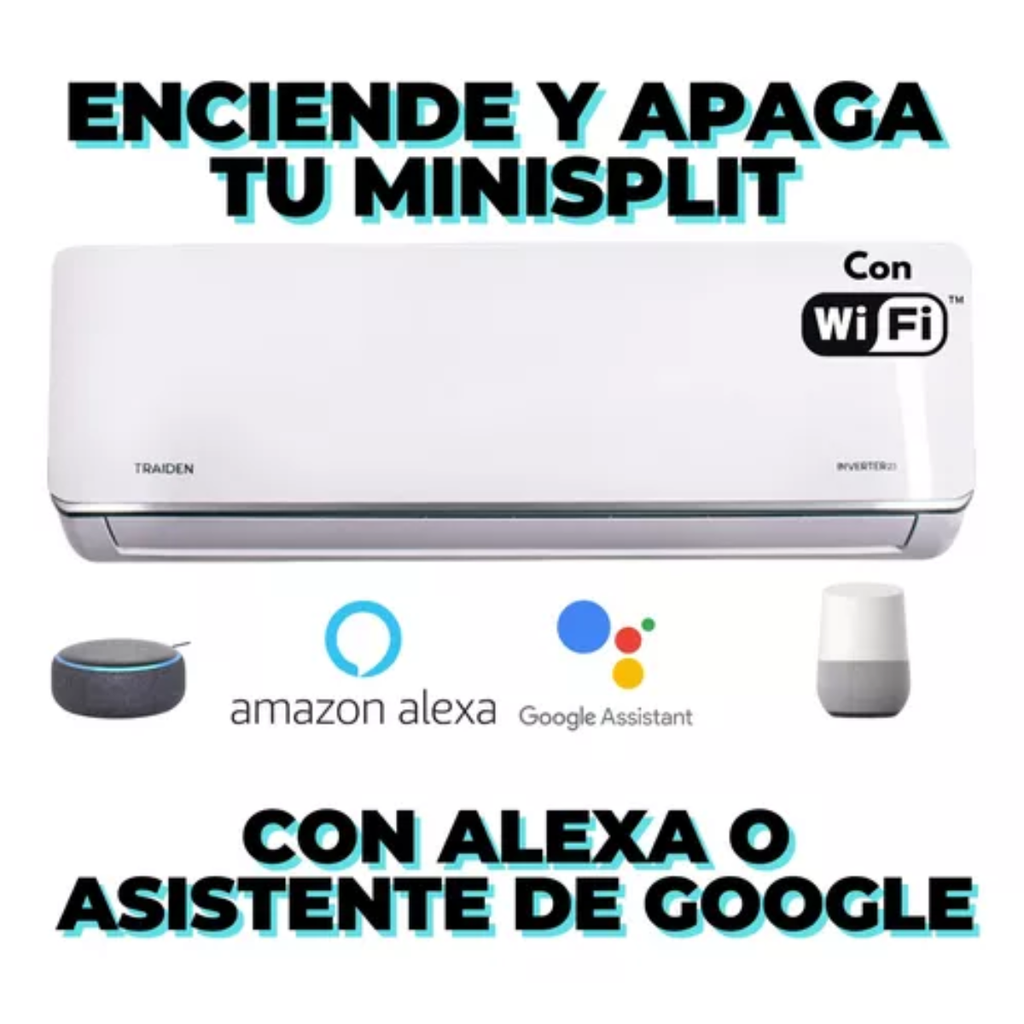Minisplit Traiden Ultra E/CMTHS121M 12K BTU 110 V Frío y Calor