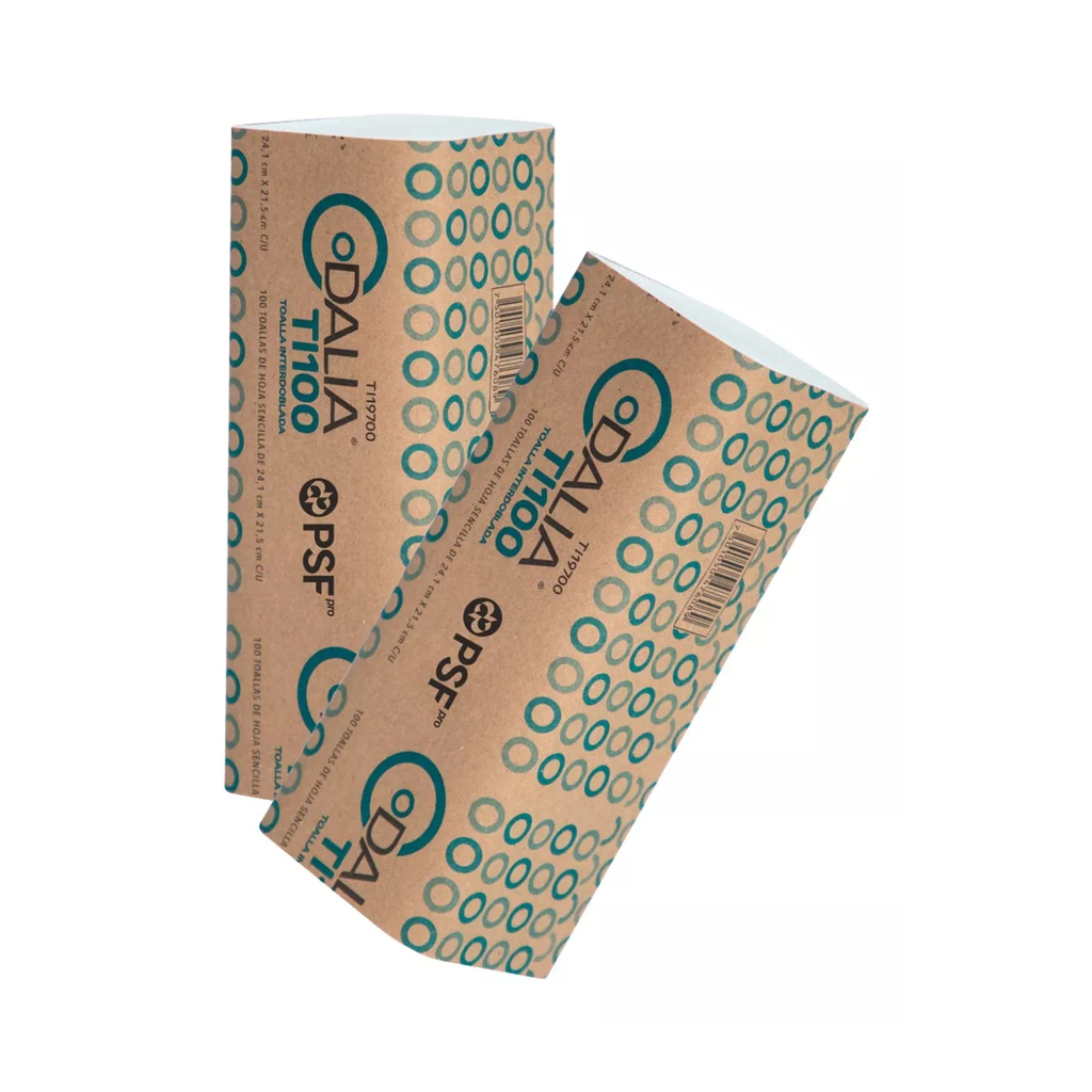 Toalla Inter Doblada Dalia 20 PQ Tipo Sanitas TI19700 Drop