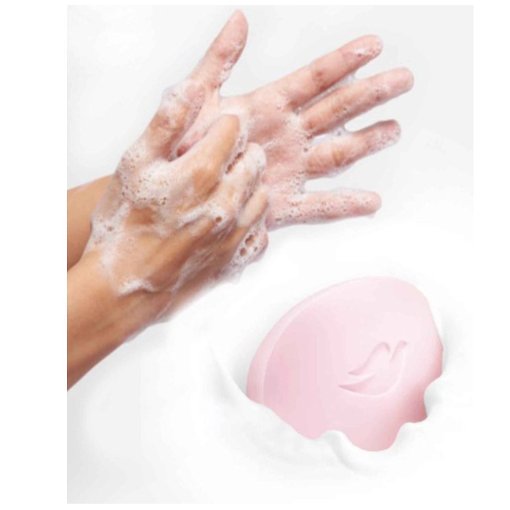 Jabón En Barra Dove Pink 14 Pzas. de 135 g c/u Drop