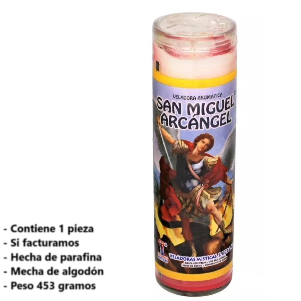 San Miguel Arcangel Cocktail Veladora Mística 2209