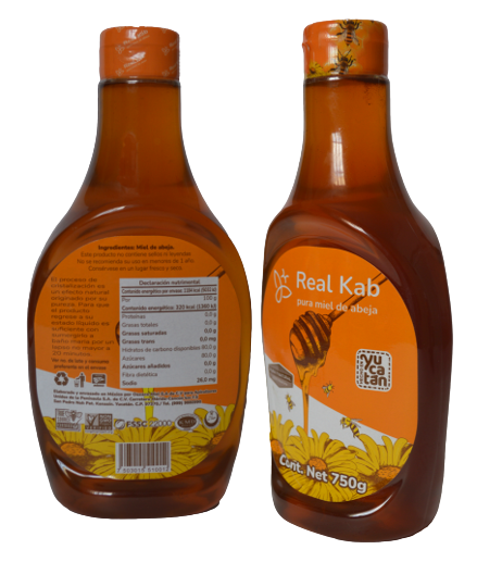 Miel Multiflora yucateca Presentación 750 Gr