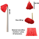 Trapeador Microfibra Española Mediano 280 Gramos