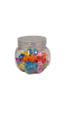 Bote Con Broches De Flor Para Cabello, Niña, Colores Variado