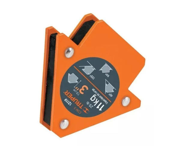 Escuadra magnética 3' para soldar, capacidad 11 kg, Truper 12119