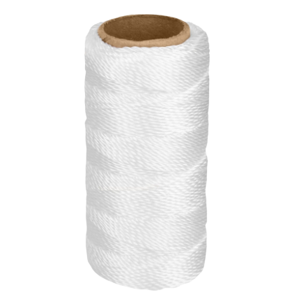 Carrete con 65 m de hilo para albañil blanco, Truper