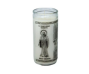 La Santisima Muerte 14 Dias Blanca Veladora Mistica 5040