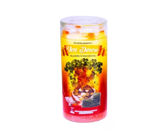 Ven Dinero 14 Dias Veladora Mistica 5139 Aromatica