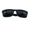 Lentes De Sol De Diseño Clásico Para Hombres Y Mujeres Azul c/Negro