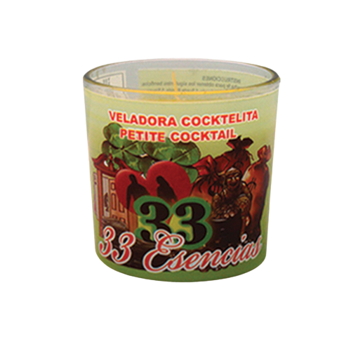 33 Esencias Cocktelita Veladora Mistica 2254
