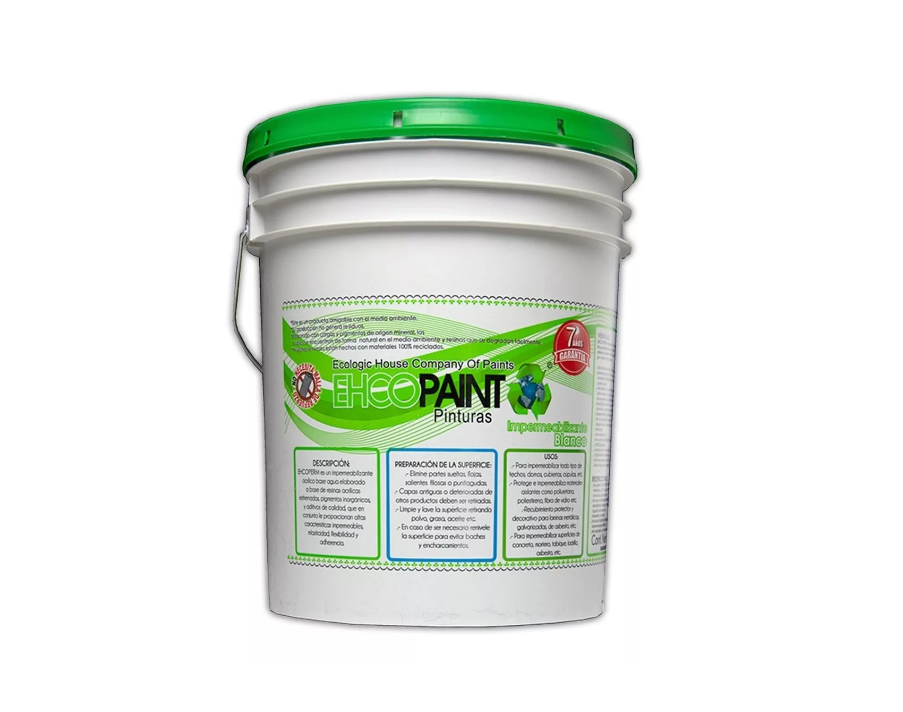 Impermeabilizante Ehcopaint 7 años Blanco 19L
