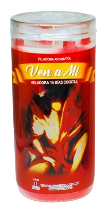 Veladora Ven A Mi Ritualizada Preparada 14 Días Aromática