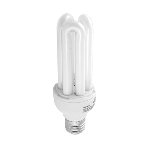 Foco Ahorrador Luz Calida Casa Jardin 25w FP0006 Fulgore