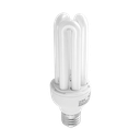 Foco Ahorrador Luz Calida Casa Jardin 25w FP0006 Fulgore