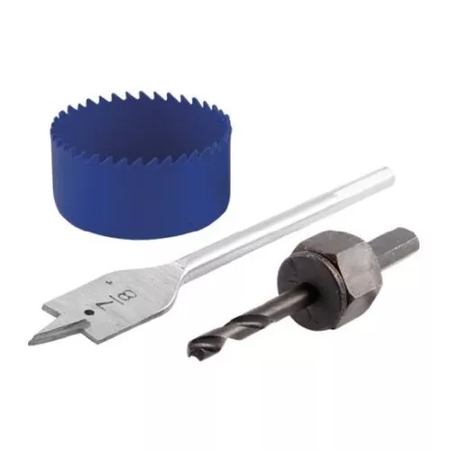 Juego Sierra Corta Círculos Toolcraft Tc0444 Para Cerraduras