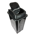 Papelero Rectangular Grande Con Balancín (36 Lts.) FPPR03