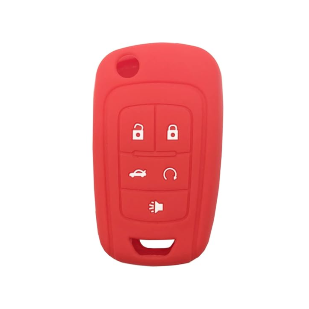 Funda De Silicona 5 Botones Para Llave De Coche, Chevrolet