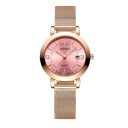 Reloj De Cuarzo Marca Seno Correa De Malla Para Mujer