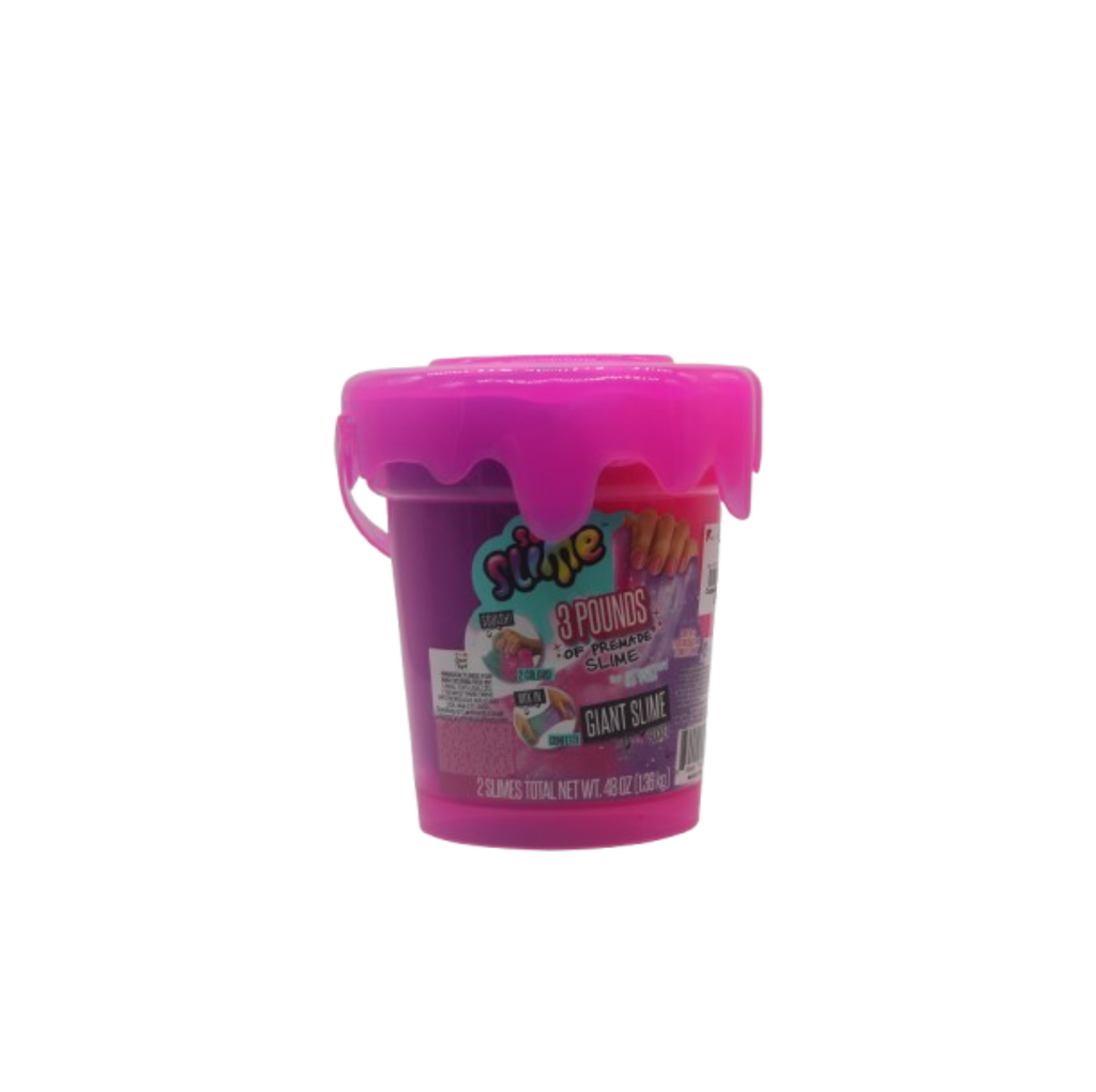 Barril De Slime Gigante Con 2 Colores De 1.36 Kg