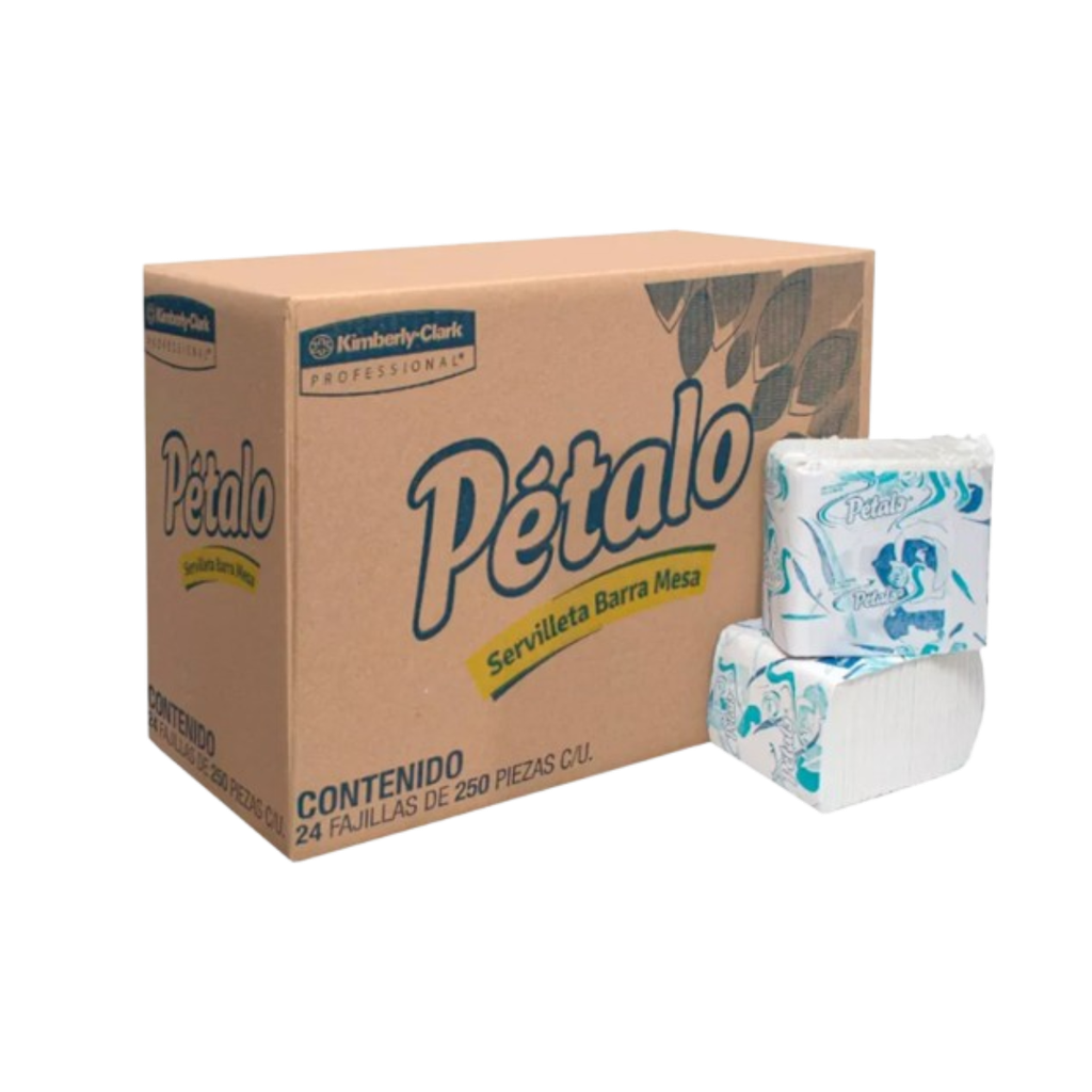 Servilleta Barra Mesa Pétalo Jr. HS 24/250 Pzas. 91694 Drop