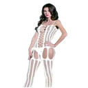 Bodystocking Ladies Sexy Lingerie Con Tirantes Unitalla