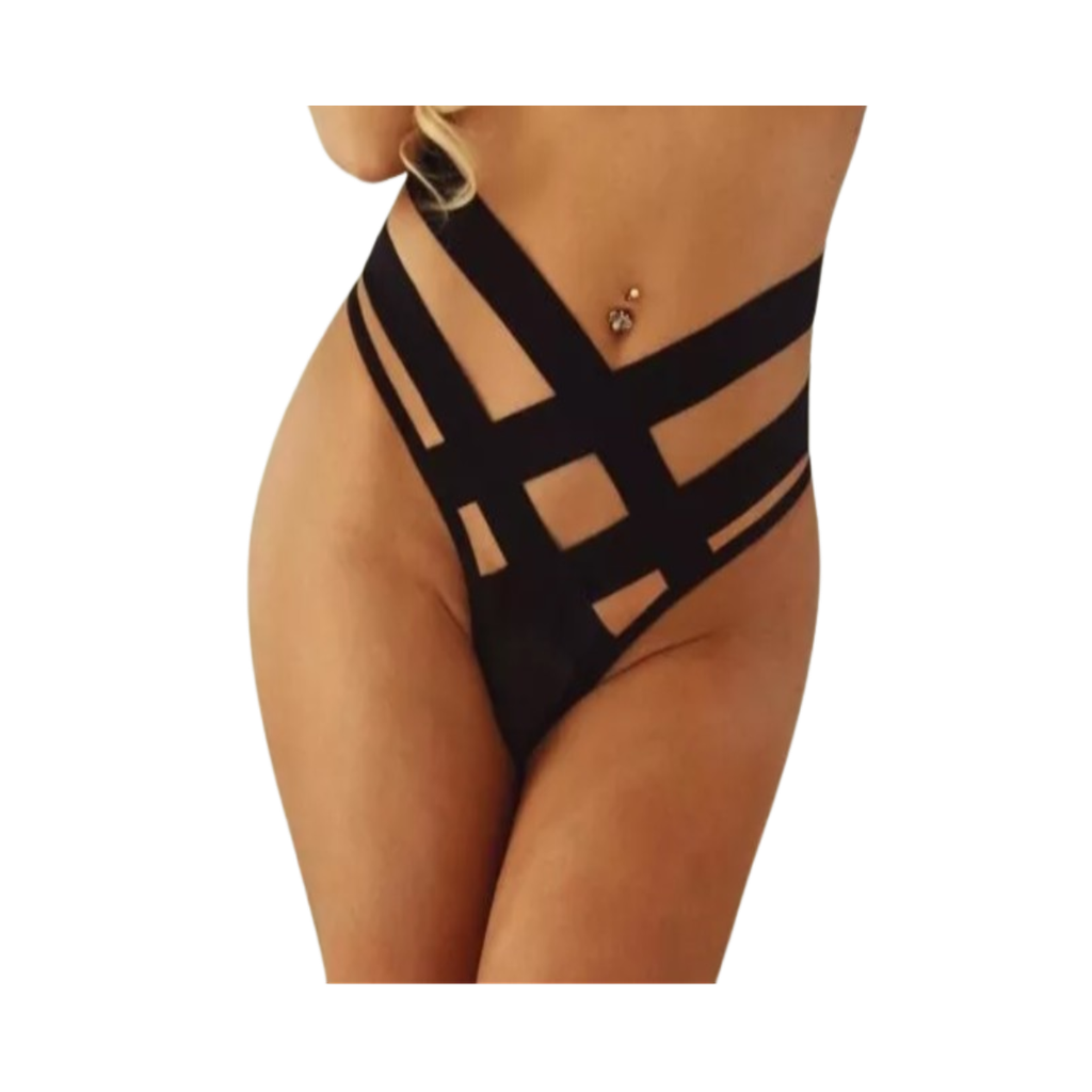 Tanga Super Sexy Con Tirantes Knick Varias Tallas !