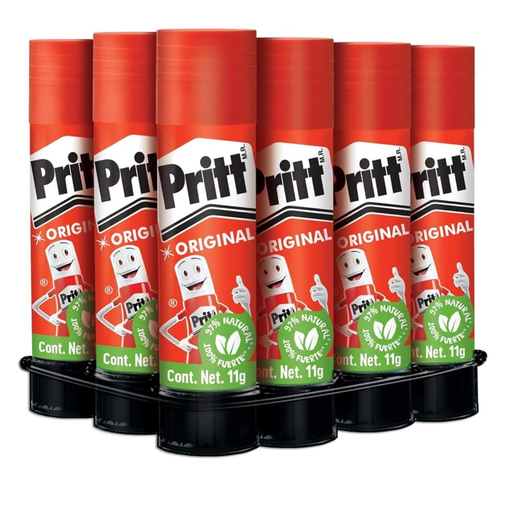 Pegamento Lapiz Adhesivo/Charola c/12 pzas/11gr c/u Drop 009