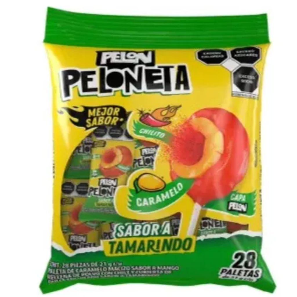 Paleta Sabor Tamarindo con Mango 28 pzas de 21 g Drop 002