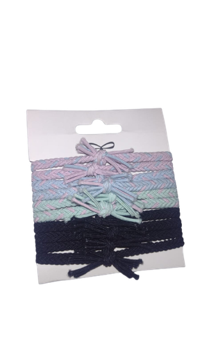 [2021741954] Ligas Para El Cabello 10 Pzas Colores Surtidos