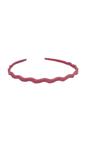 [2037975178] Diadema Con Ondas Para Niñas ROSA