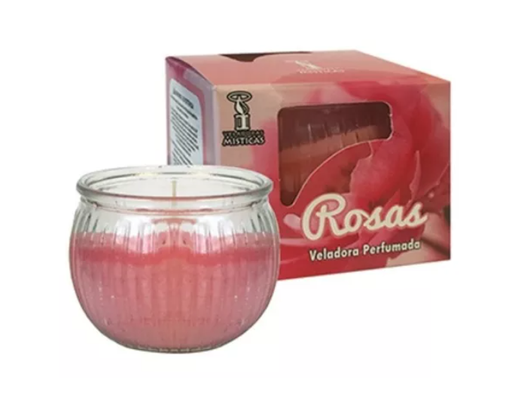 [M0313] Rosas Roma Rosa Veladora Mistica 0313