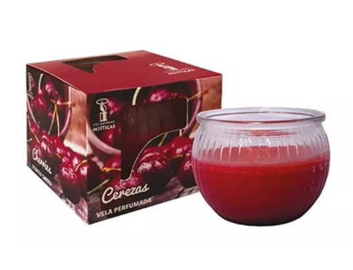 [M0335] Cereza Roma Veladora Mistica 0335