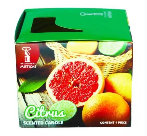 [M0326] Citrus Roma Veladora Mistica 0326