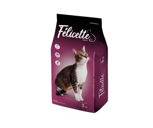 Félicette Croquetas Para Gatos Adultos, 3 Kg