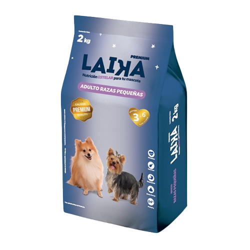 [MNALKARP2K] Laika Croquetas Para Adulto Razas Pequeñas (2 Kg) MNA
