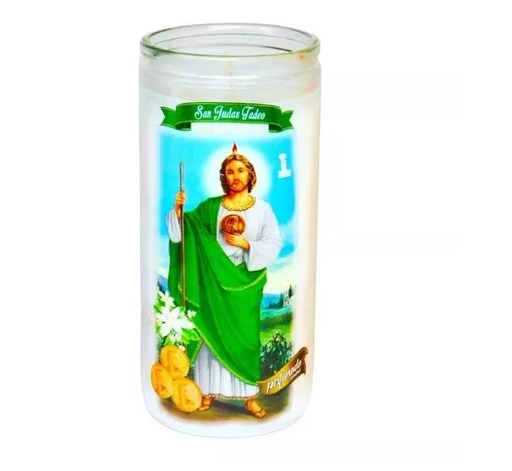 [M5041] San Judas 14 dias Blanca Veladora Mistica M5041 Aromatica