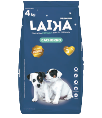 [MNALKPCH4K] Laika Croquetas Para Perros Cachorros 4 Kg MNA