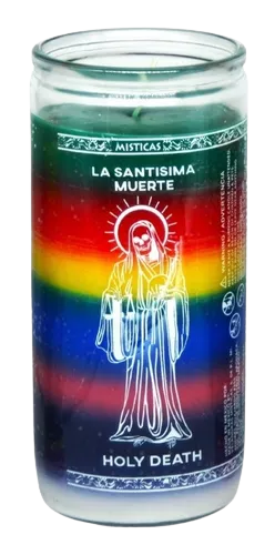 [M1994] Muerte 14 dias 7 colores Veladora Mistica M5004