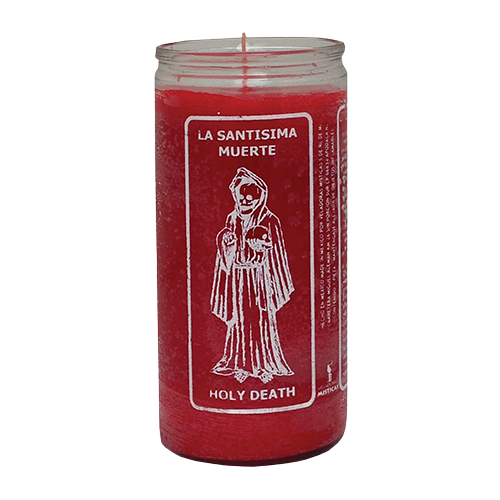 [5065] Muerte 14 dias Roja Veladora Mistica 5065