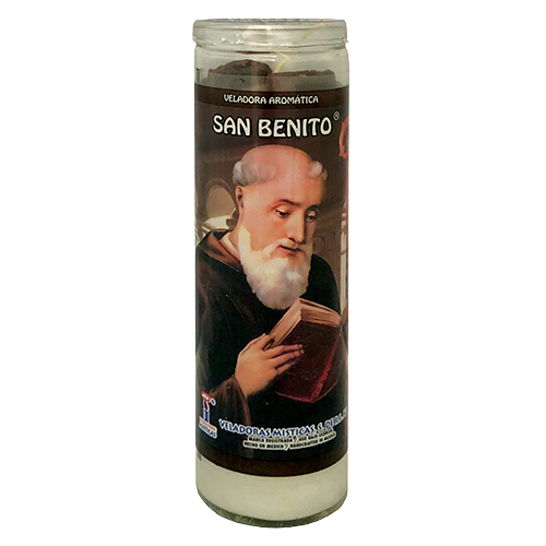[M2222] San Benito Cocktail Blanca Veladora Mistica 2222
