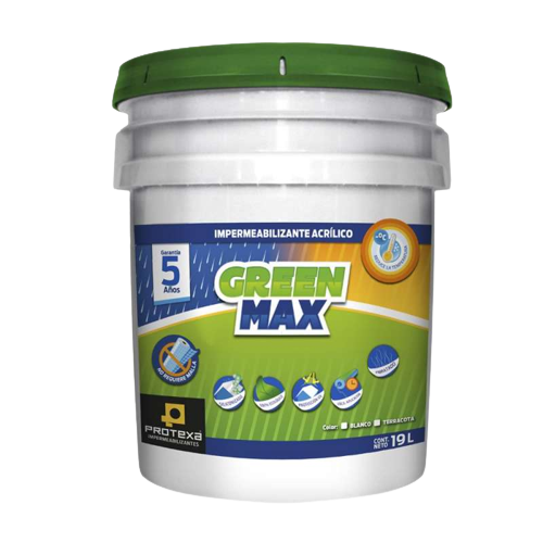 Impermeabilizante Protexa Green Max 19 L 5 años