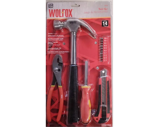 [wf0660] Juego Herramientas 4 Piezas Wf0660 Wolfox
