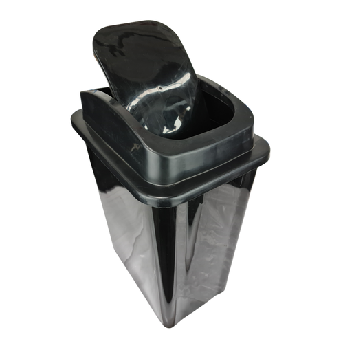 [FPPR03] Papelero Rectangular Grande Con Balancín (36 Lts.) FPPR03